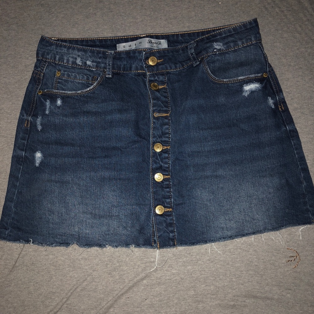 Jean skirt